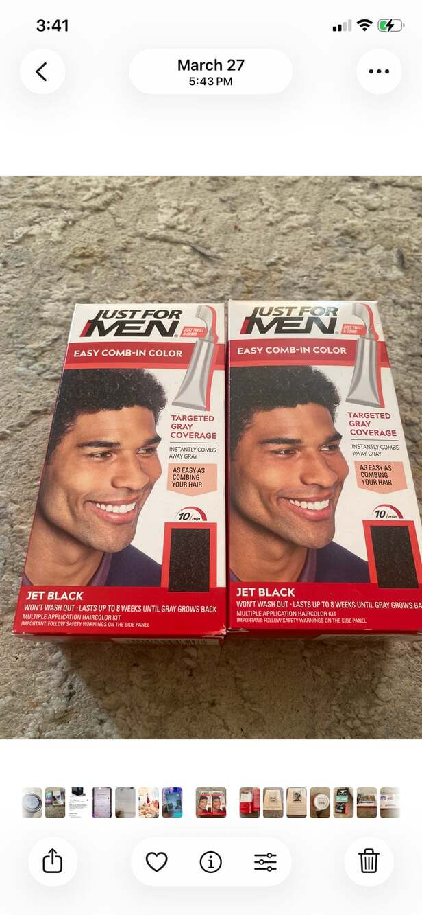 Just For Men Touch Of Gray Hair Color, Dark Brown T 45,Pack of 3 - .com,